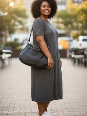 ALEANTO quilted Leather Bag